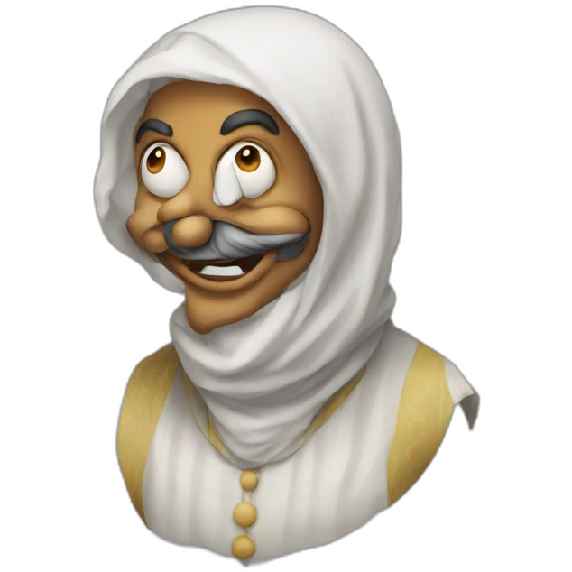 ISLAMIC Clown emoji