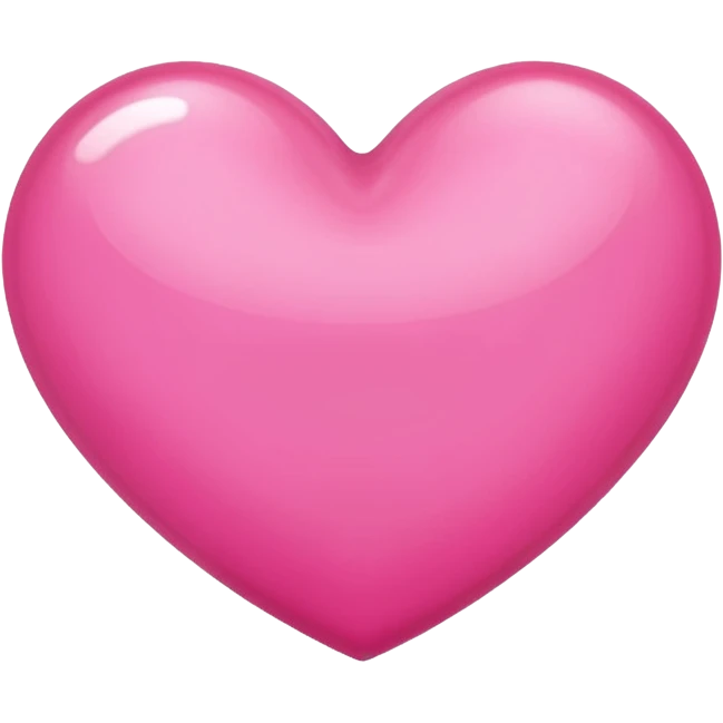 pink heart emoji