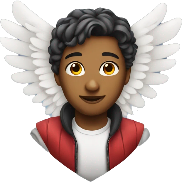 Heart wings  emoji