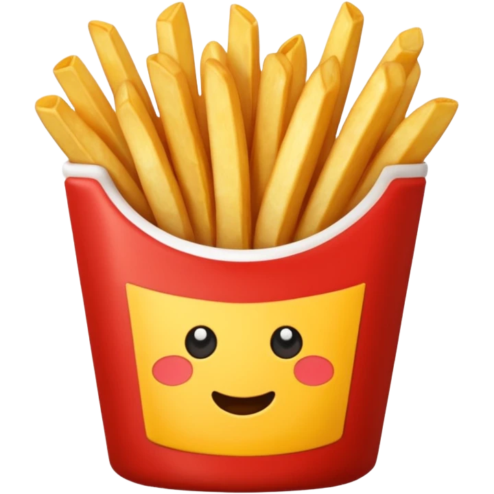 french fries emoji
