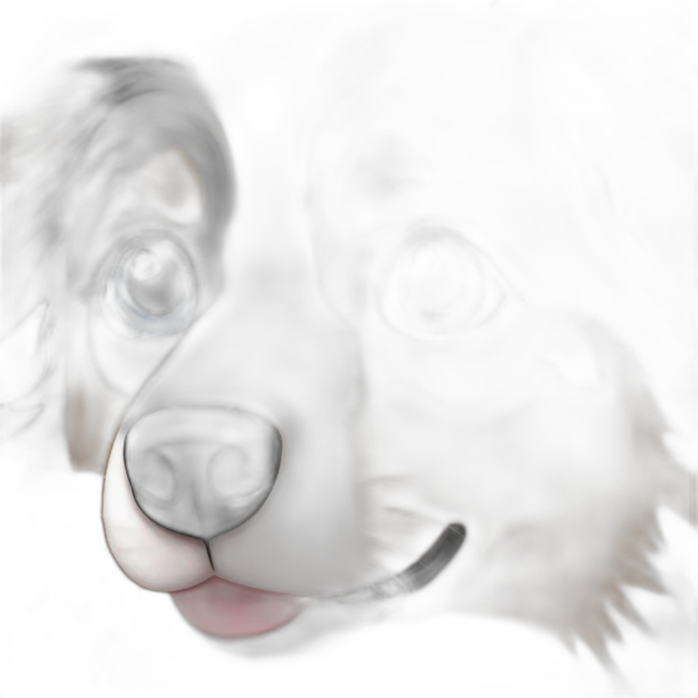 blue eyes australian shepherd emoji