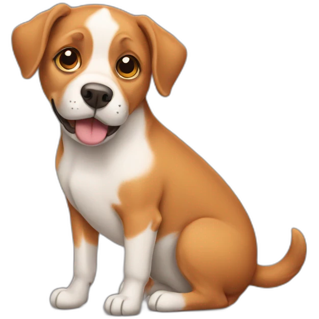 Dog pregnant emoji