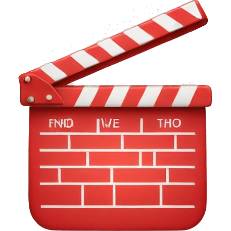 red movie clap emoji