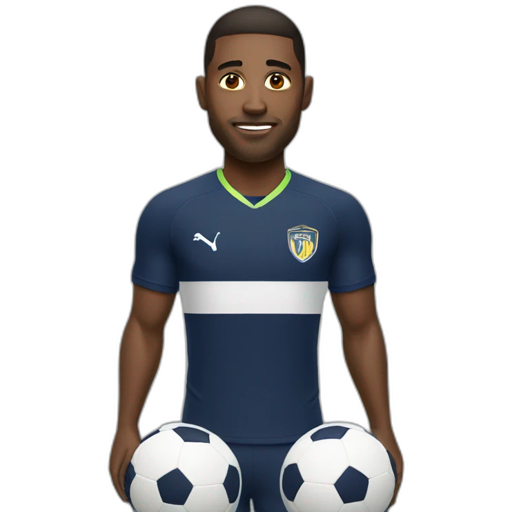 Footballer emoji