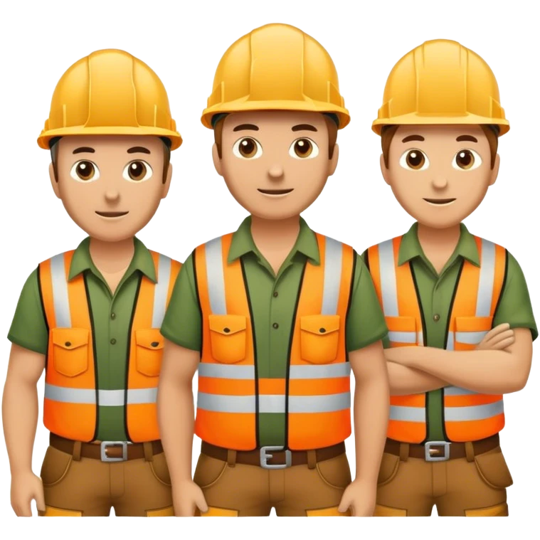Forestry operators greeting emoji