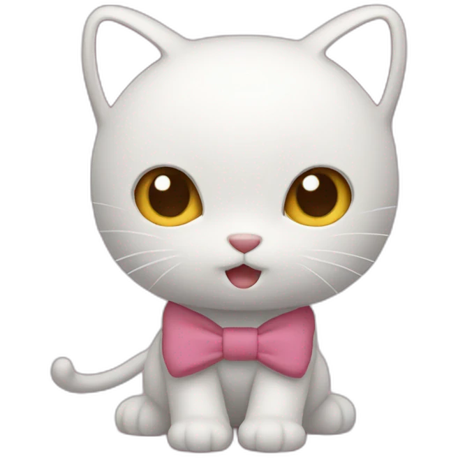 Hello kity emoji