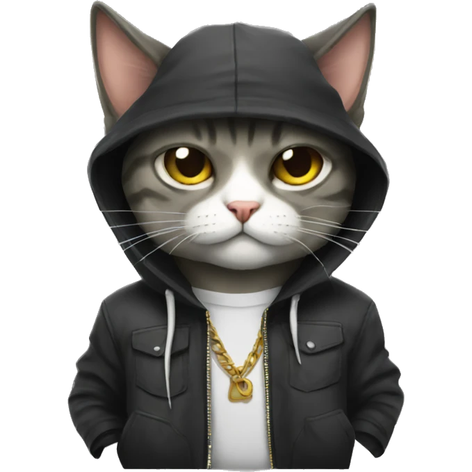gangsta cat emoji