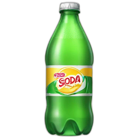 soda bottle emoji