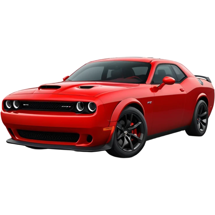Dodge Challenger hellcat emoji