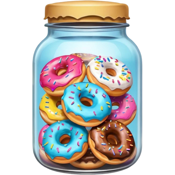 donut jar emoji