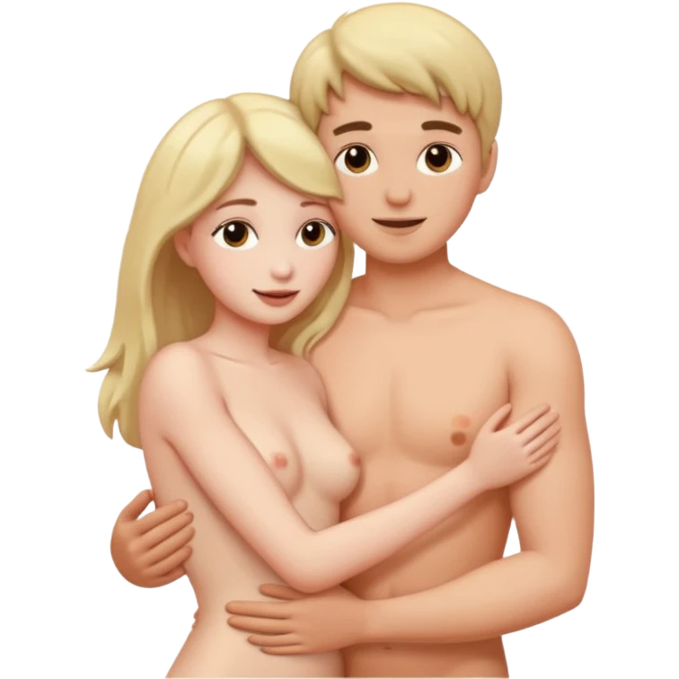 Nude couple emoji