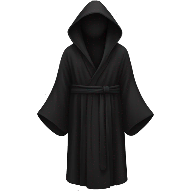 Black robe emoji