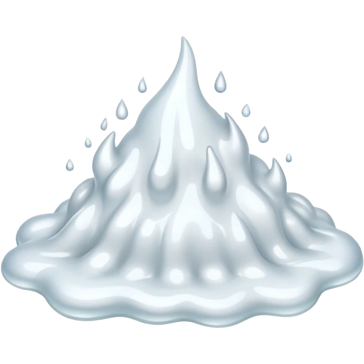 Sexy sex white goo emoji