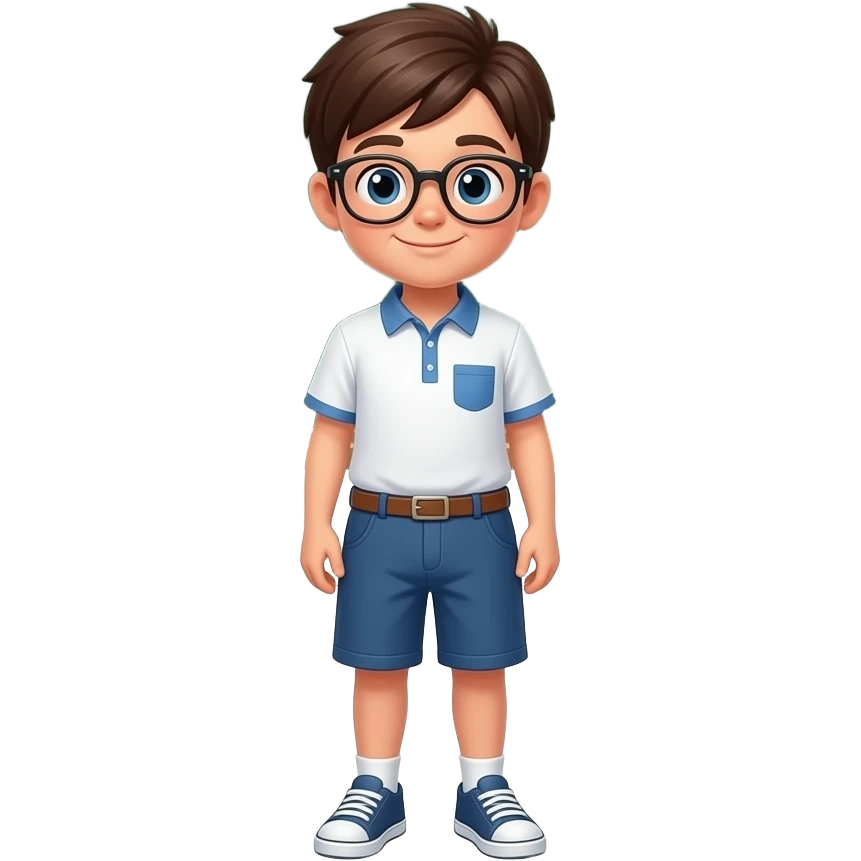 child standing up in class emoji