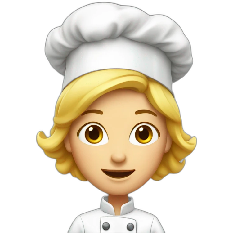 chef lady emoji
