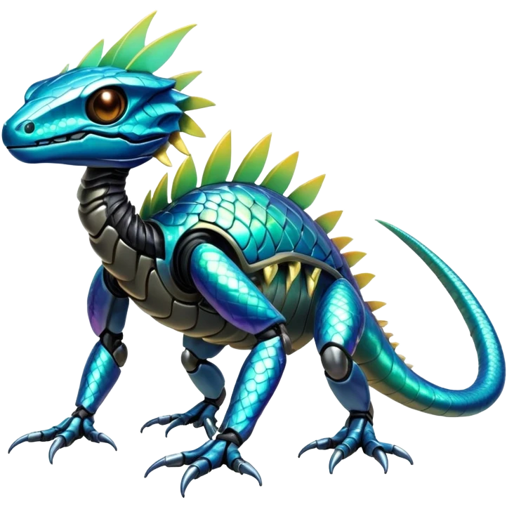  exotic tropical cyber-Fakémon-Vernid-creature emoji