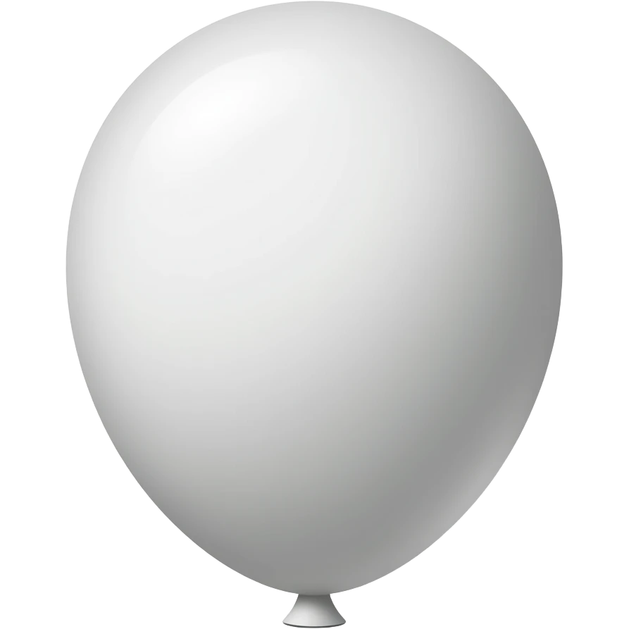 White balloon emoji