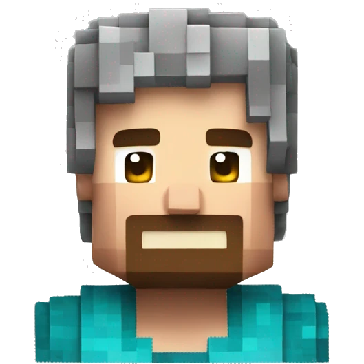 Minecraft Steve emoji