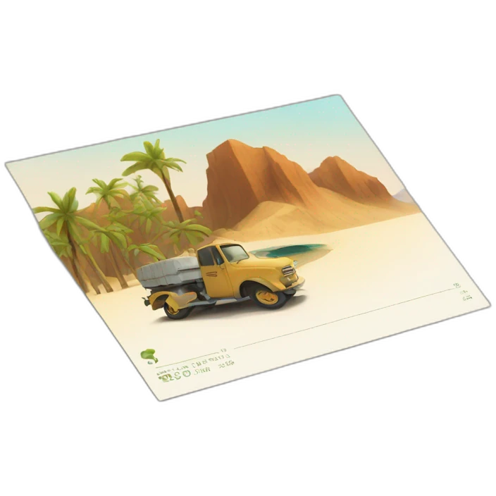 postcard emoji