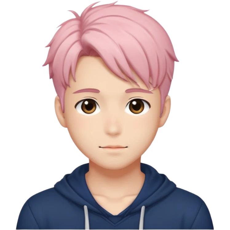 Shiny Blushing Cute Sexy Handsome Shoujo Anime Man Trending Style Cottagecore  emoji