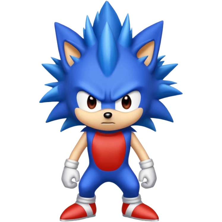 Faz o Shin sonic emoji