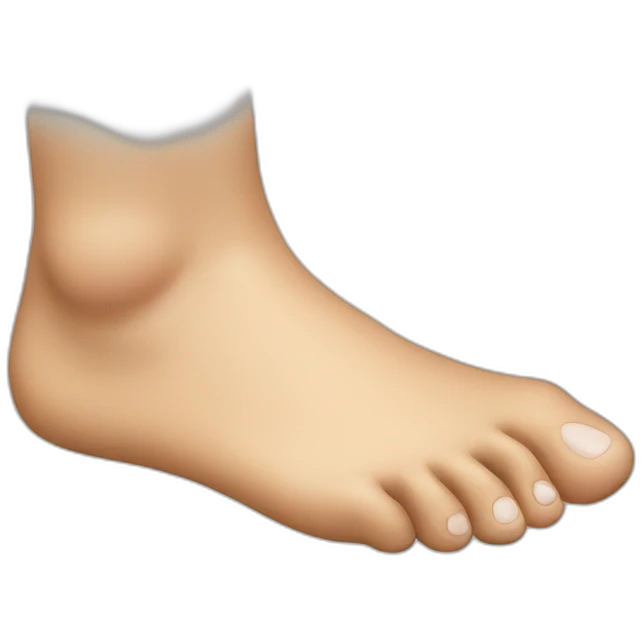 foot emoji