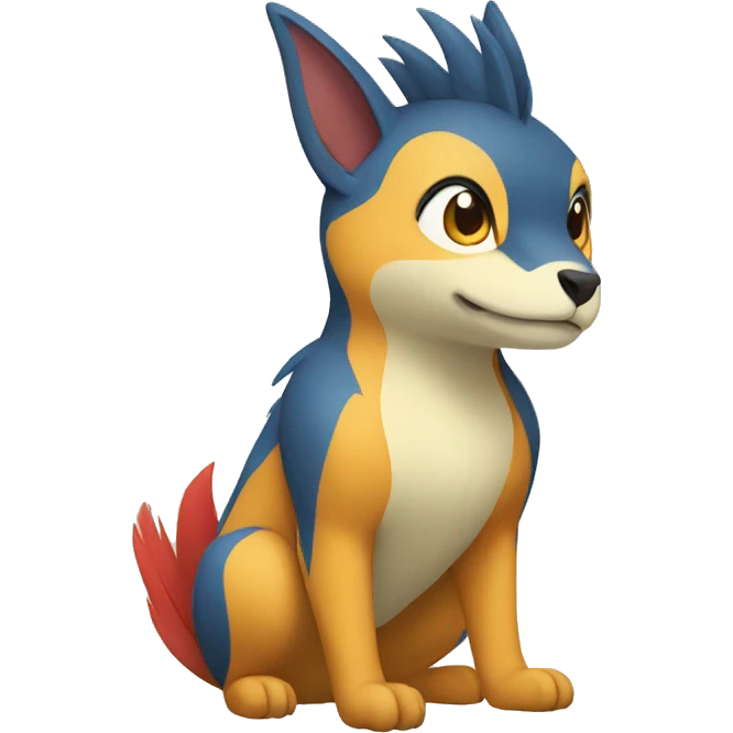  Quilava full body emoji