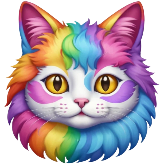 Rainbow Cat emoji