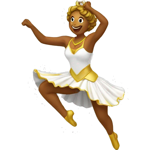 Pendant qui danse emoji
