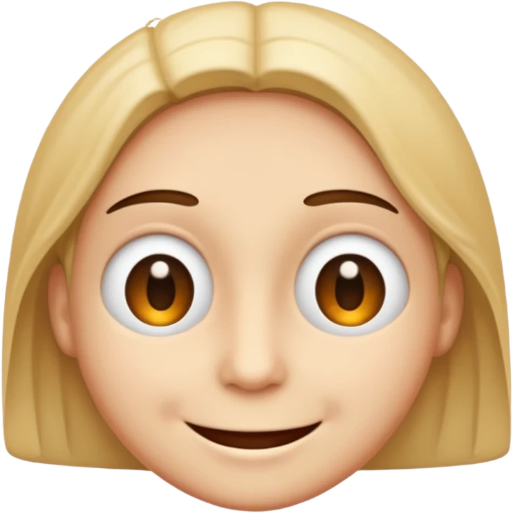 A smiling face with half open eyes. emoji