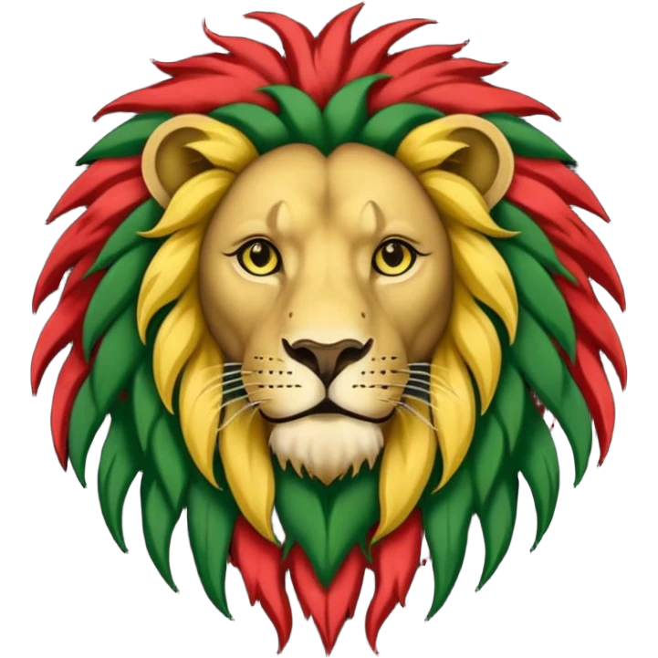 Bob Marley heraldic crest   emoji