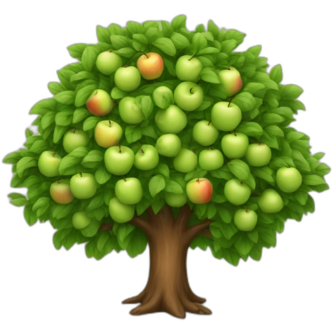 apple tree emoji