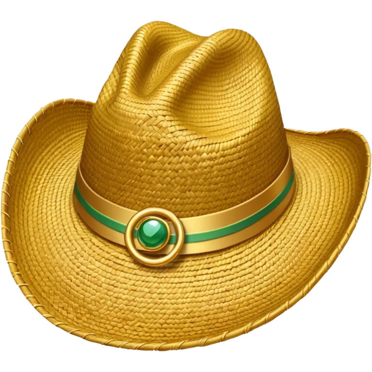 Sombrero Vueltiao con artos anillos emoji