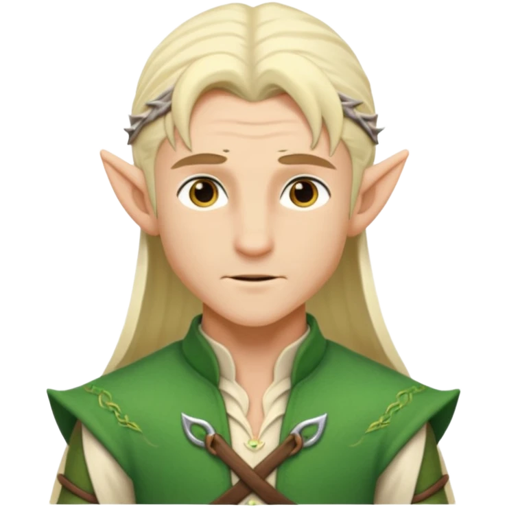 elf male legolas summer wibe emoji