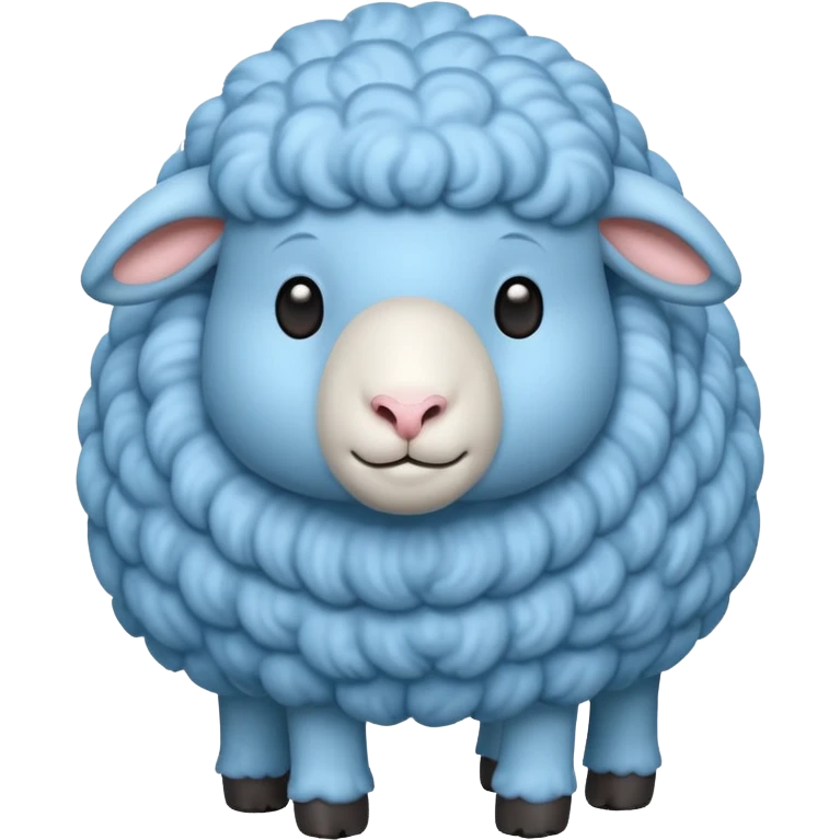 light blue sheep emoji