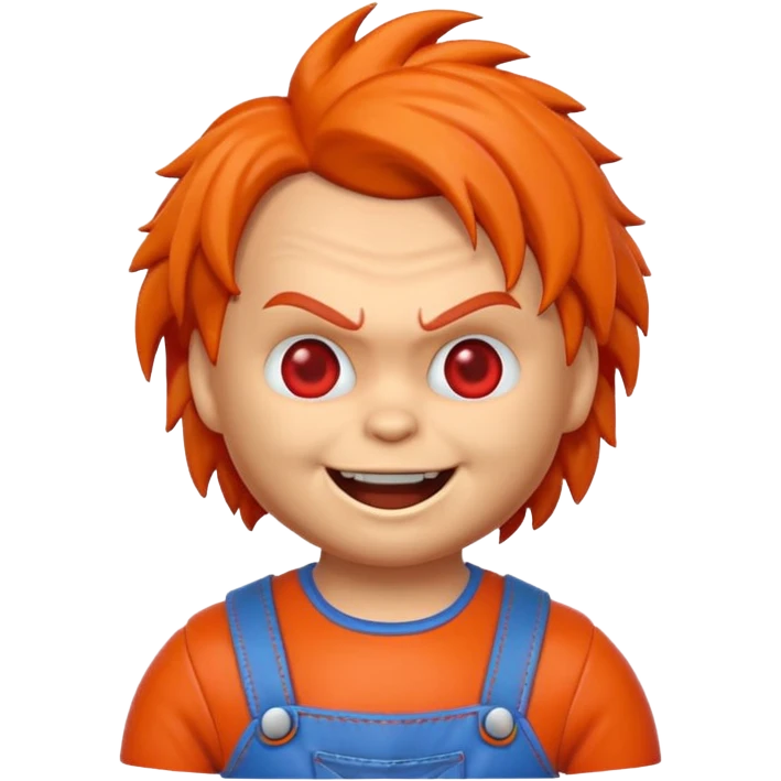 Un emojin de chuky emoji