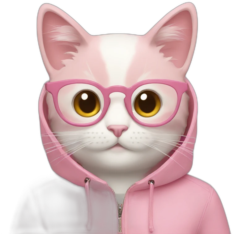 FENDI猫pink emoji
