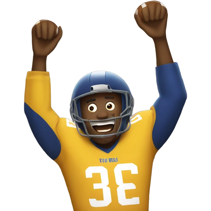 Mad eagles football fan emoji