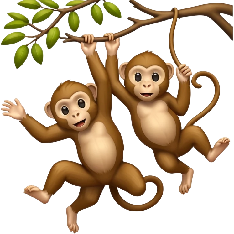  monkeys emoji