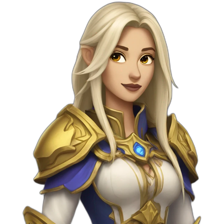 Jaina Proudmoore from Warcraft emoji