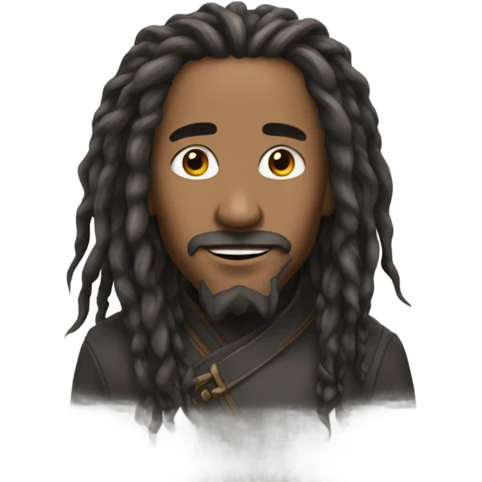 Kai Cenat long dreads  emoji