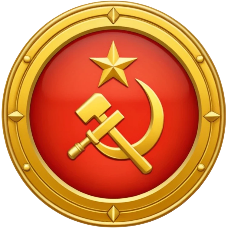 china  communist party logo without star emoji