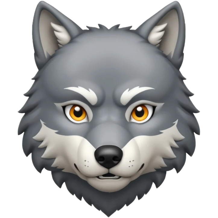 wolf standing emoji