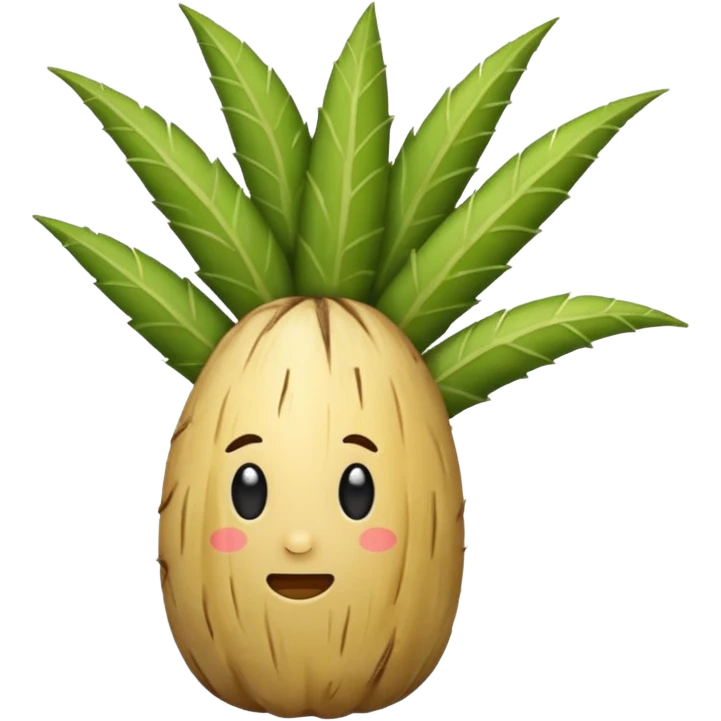 yuca root emoji