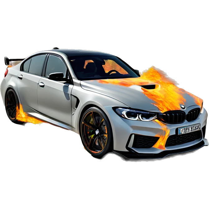 Bmw m3 competition 2022 en fuego emoji