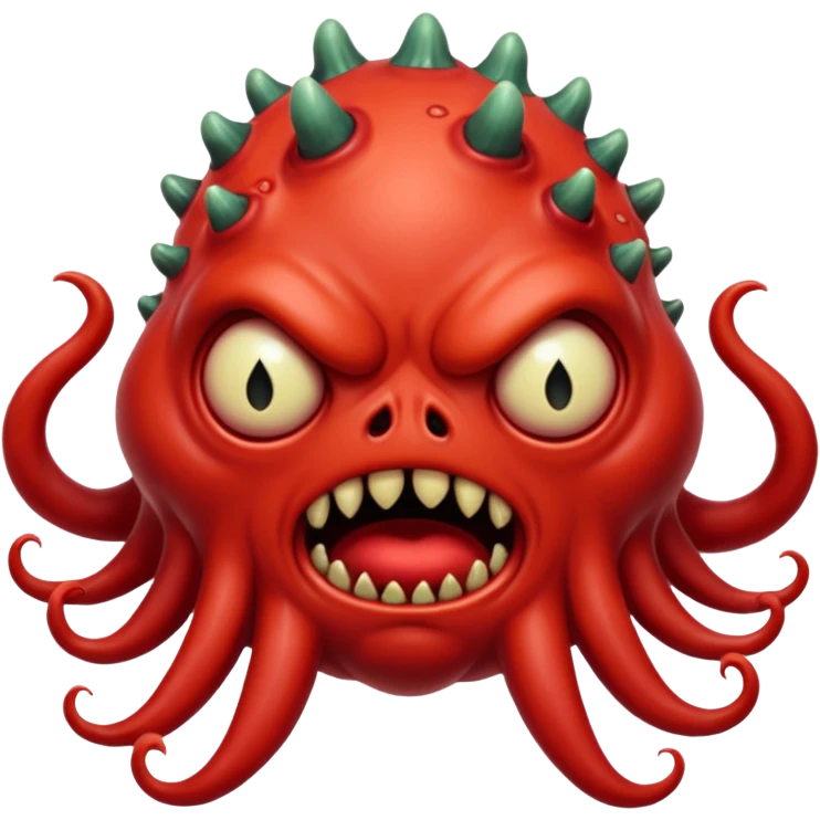 shoggoth angry red emoji