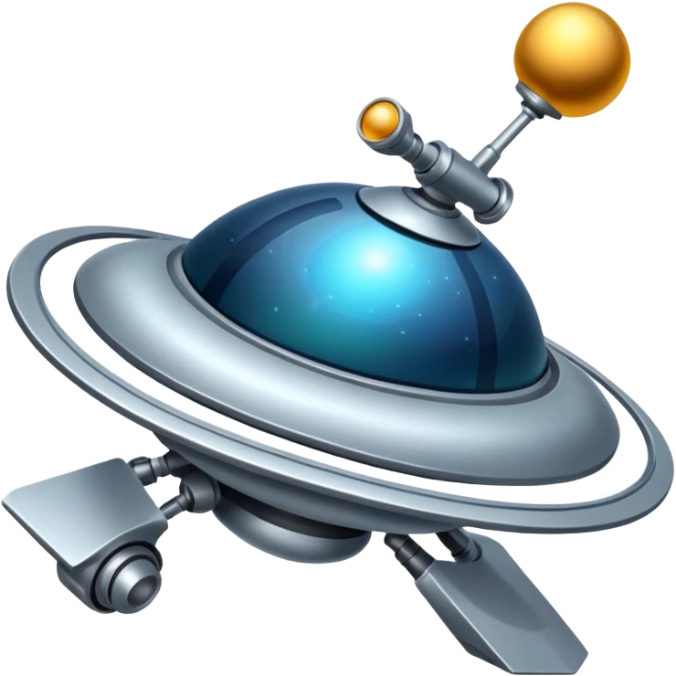 simple space probe emoji