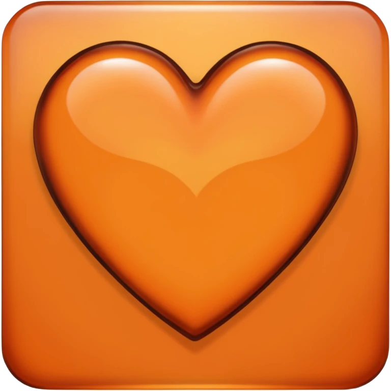 Heart with Tortoiseshell pattern emoji