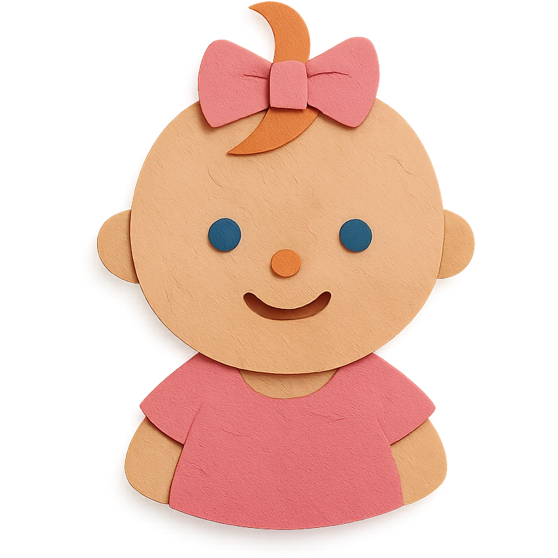 baby girl emoji