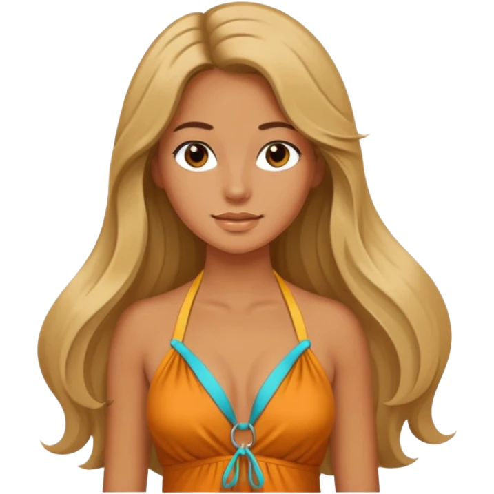 Retro 70s Girl emoji